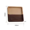 Table Mats Wood Coasters Tea Coffee Milk Cup Pads Placemats Decor Durable Heat Resistant Square Round Drink Mat