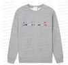 남자 캐주얼 스웨터 남자 자수 로고 디자이너 스포츠웨어 브랜드 남자 야외 스포츠 스웨터 긴팔 티셔츠 패션 탑-630m