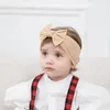 Acessórios para o cabelo Baby Bow Bow Head Band Super Nylon Turbano Infant