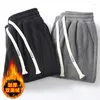 Herenbroek winter warme mannen 2023 dikke casual thermische joggingbroek mannelijke broeken merk hoogwaardige mode joggers k801