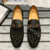 Designer Mules Hommes Chaussures habillées 100% cuir de vachette Mocassins classiques Plat Hommes boucle en cuir Hommes Casual Taille de chaussure 38-46