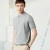 Men's Polos 15Colors S Men Sweater Quality Combed Cotton Knit Summer Short Sleeve Male Pullover Trun-down Collar Fit 4XL Muls Brand
