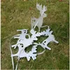 Kwiaty dekoracyjne 1PCS Christmas Deer Garlands Paper Postanints Bunting Wedding Party Banner Wiszący Garland Prysznic Dekor drzwi 8ZSH287