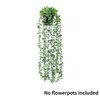 Decorative Flowers Home Garden DecorArtificial Flower String PU Wall Hanging Plants Succulents Arrangement Accessories Green Lover's