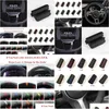 Car Dvr Steering Wheel Covers Customized Car Er Artificial Leather Braid Antislip For Porsche An Cayenne Accessories Drop Delivery Mob Dhinm