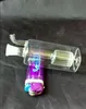 Rectangular filter water bottle Wholesale Glass bongs Oil Burner Glass Water Pipes Oil Rigs Smoking Rigs