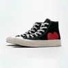 classic casual men womens 1970 canvas shoes star Sneaker chuck 70 Big eyes red heart shape platform Jointly Name sneakers Flat shoes chucks 1970s designer size 36-44