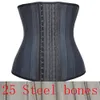 Waist Tummy Shaper Latex Waist Trainer 25 Steel Bone Women Binders And Shapers Corset Modeling Strap Body Shaper Colombian Girdles Slimming Belt