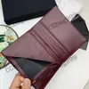 14x10CM Zwart Lamsleer Kaviaar Lederen Portemonnee Goud en Zilver Hardware Mini Handtassen Klassieke Designer Clutch Bags Luxe Portemonnee Kaarthouder Vrouwen Meerdere Zakken