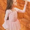 Stage Wear Ballet Dress Dance Dans Tuoernas Gymnastics Flower Girl -jurken Ballerina Tutu -tutu Tuchards For Girls Long Sleeve