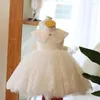 Girl Dresses Vintage Baby Lace 1st Birthday Party Clothes Born Christening Gown Infant Wedding Princess Vestidos