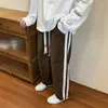Мужские брюки весна-осень мужские мешковатые спортивные штаны уличная одежда трендовая одежда коричневые корейские мужские брюки модные вельветовые винтажные повседневные