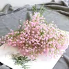 Decorative Flowers 90Heads 64cm Babies Breath Artificial Plastic Gypsophila DIY Floral Bouquets Arrangement For Wedding Home Decoration