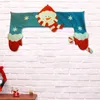 Занавески для душа 1pc Рождественский снеговик висящий ткань домашняя занавеска
