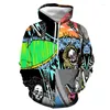 Hoodies masculino estilo hip hop crull jack impressão feminina 3d moletom sweatshirt halloween engraçado jaqueta preta etono e inverno marca de inverno vendas diretas