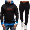 Casual sweatsuit Designer Tracksuit Men hoodies AND pants 2 Pieces Sets Mens Sweatshirt Pullover Sportswear Tennis Jogging Fitness269E