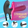 Nxy para G Spot wibrator Penis wibracyjny pierścień na penisa stymulator waginy i Clitoris erotyczne zabawki dla dorosłych męskie Dildo dla kobiet 0121320k