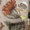 Tenda Vintage Foresta Magica Stregoneria Luna Fungo Occulto Tende Trasparenti Per Soggiorno Tulle Finestra Camera Da Letto Cucina Tende