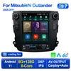 Android 11 Player 2Din CarPlay Tesla Type Car DVD Radio for Mitsubishi Outlander XL 2 2005-2011マルチメディアGPS BT