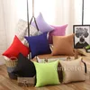 Pure color polyester Pillow Case Sofa Pillows cover decor pillowcase Cushion Pillowcases Bedhead Throw cases T9I002230