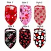 Vestuário para cães 3pcs moda triangular toalha suprimentos de estimação lavável gato lenço de gato lenço de gato babadores bandana