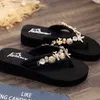 Slipper Kids Beach Flip Summer Outdoor Slippers Сандалии родительский ребенок-килд модный металлический украшение тапочки девочка обувь