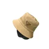 Zwarte designer hoeden Casquette emmer hoed brede riem luxe cowboy prad expeditie lente zomer demin marineblauw witte zilveren toon zonbescherming vissen nylon