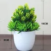 Decorative Flowers Artificial Plants Pine Needles Pineapple Potted Fake Wedding Garden Home Accessories Green Bonsai Living Room Ornaments