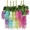 Decorative Flowers Artificial Birthday Decor For Home Aesthetic Room Plants Vine Ivy Wedding Party Garden Decoration Salon