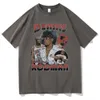 Erkek Tişörtler Dennis Rodman Grafik Baskı Tshirt Solucan Tshirt Erkek Kadın Moda Hip Hop T Shirtler ABD Basketbol Erkek Erkek Retro Sokak Giyim J230217