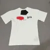 デザイナーのパーム高級天使 Tシャツブランド Tシャツ衣類スプレーレター半袖春夏潮男性と女性の Tシャツ NEW2022