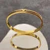 LW Bangle -armband för kvinnor Designer Luxury Gold Plated 18K 925 Silver T0p Kvalitet Högsta motkvalitet kommer inte att blekna premiumgåvor 028