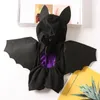 Chien vêtements tissu belle chauve-souris noire Cosplay Costume universel Pet Costumes drôle pour les chats