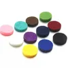 스페이서 10 Colorf 3x15mm round 펠트 패드 18mm 스냅 버튼을위한 에센셜 오일 디퓨저 주얼리 드롭 배달 결과 구성 요소 DHMTR