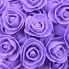 Decorative Flowers 100/200pcs 3.5cm Foam Rose For Bear Artificial Flower Head DIY Gifts Box Wedding Home Scrapbooking Wreath Fake