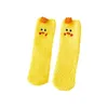 Sports Socks Cushioned Women Fun For Warm Fuzzy Winter Coral Fleece Middle Cute Thin Hiking