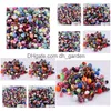 Anillos de botón de campana del ombligo 100 unids / lote Joyería del cuerpo Piercing Ceja Vientre Lengua Barra de labios Color mezclado Entrega de gota Dhgarden Dhlzp