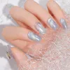 Nail Gel Art Polish Primer Glitter Colore professionale Autunno Vernici semipermanenti Vernice Stamping Riflesso di luce Occhio di gatto