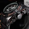 Wristwatches Luxury Top Brand Men's Watches Large Dial Watch Mens Casual Wristwatch Business Six Hands Quartz