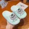 Sıkıcı Pembe Tavşan Karikatür Çocuk Terlik Yaz Yumuşak taban Kapalı Banyo Ayakkabıları Erkek Kız Slip Olmayan Konfor Ev Terlikleri Bebek Ayakkabıları W0217