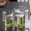 drinkware de vidro verde