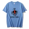 Męskie koszulki raper Hip Hip Hip Hip Lil Darkie Spider Gang Men's Vintage Harajuku Tshirt Streetwear Men Men Kobiety Modne Modne Pure Cotton Tshirt J230217