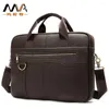 Briefcases Women Designer Messenger Bag Men Office Document Work Leather Luxury Business Vintage Sac A Main Femme Handbags WWH30XP