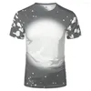 Men's T-shirts Mens t Shirts Sublimation Blank Polyester Quick Dry Clothes Tshirt Short Sleeves Shirt Plain Sport Clothing T-shirt for Adults Kids
