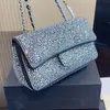 Дизайнерские женщины CF Diamonds блестящие сумки для плеч Франция париж