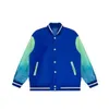 Mens Jackets Baseball varsity jacket letter stitching embroidery autumn and winter men loose causal outwear coats m2