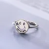 Cała tajska srebrna retro loveme romantyczna koniczyka s925 Silver Pierścień Women751278C3314035