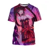 Men's T Shirts Jumeast 3D Anime Date A Live Printed T-shirty Summer Casual Short Sleeve T-Shirts For Men Cartoon Youthful Vitality