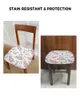 Chair Covers Easter Spring Flower Seat Cover Dining Stretch Cushion Slipcover For Home Kitchen Chairs
