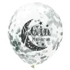 Decorazione festa musulmana Stella Luna Palloncini 12 pollici Eid Mubarak Palloncini in lattice Paillettes trasparenti Ramadan Eid Mubarak Palloncini BH8295 TQQ